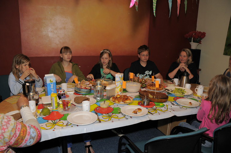 Spontane actie picknick