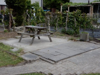 Sloop tuinhuisje - resultaat Tuin