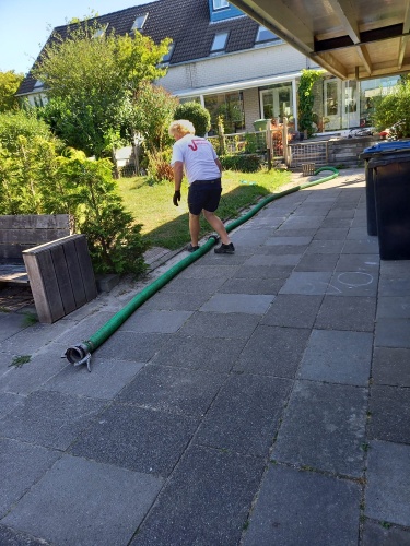 Put schoonmaken bij de CR put