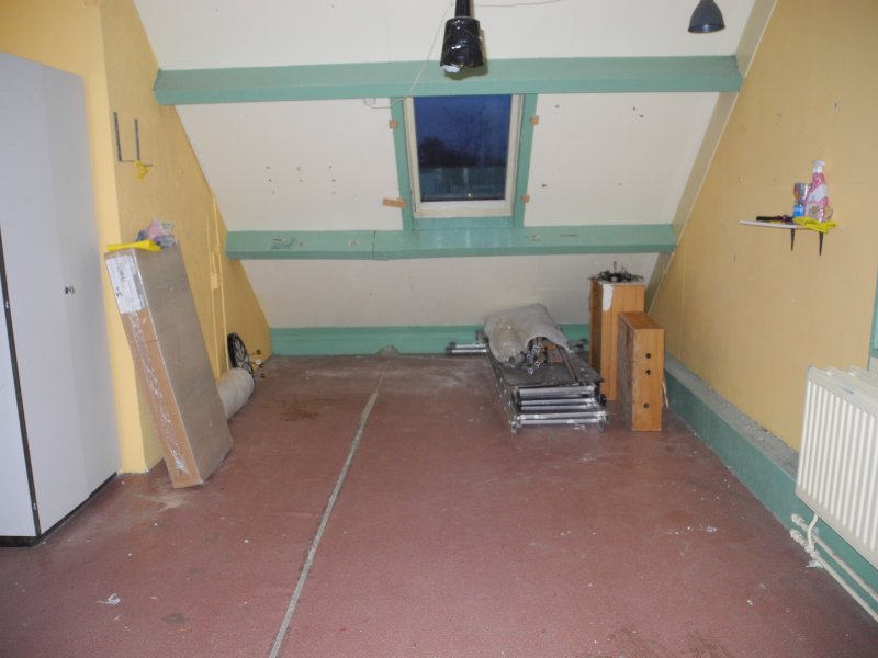 Crea zolder opgeruimd Crea zolder
